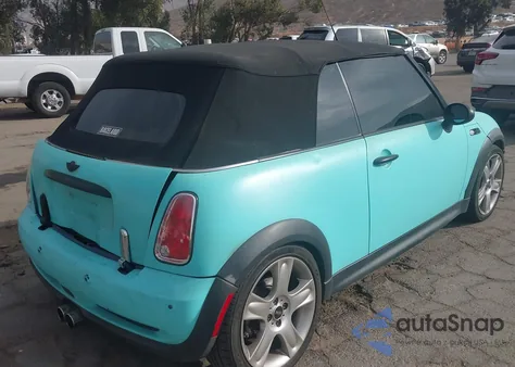 2007 Mini Cooper S z USA, uszkodzony, nr VIN WMWRH33537TL94656